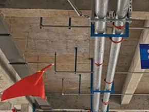 资源管廊支架的安装方法